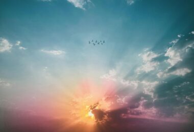 scenic view of sky during sunset